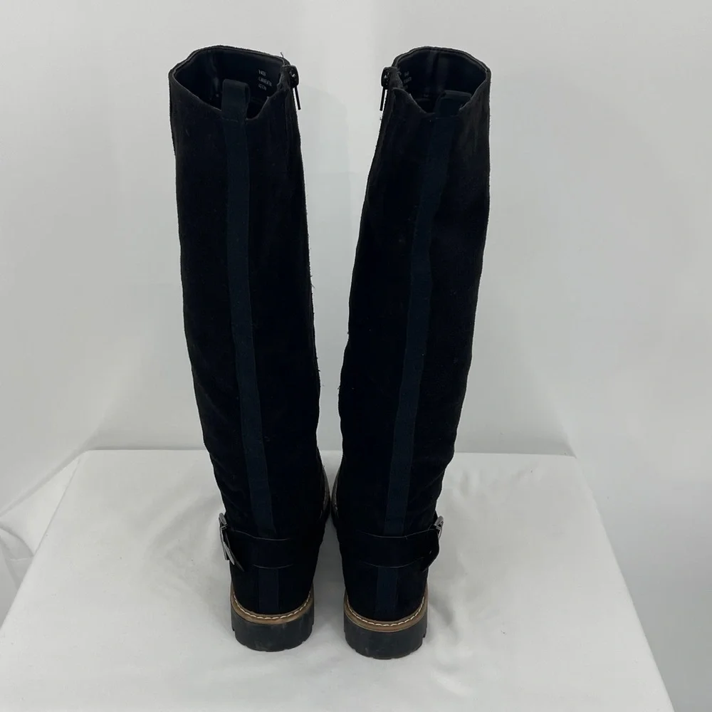COMFORT EST 1946 Black Knee-High Women's Boots SIZE 7